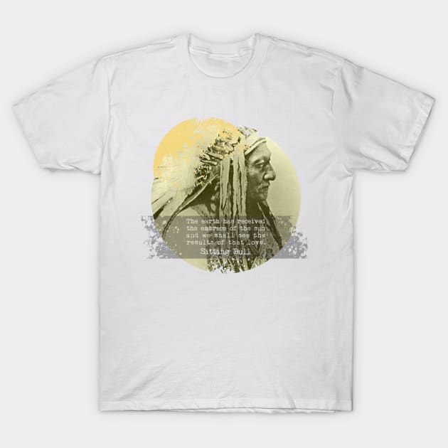 Sitting Bull T-Shirt by workshop71